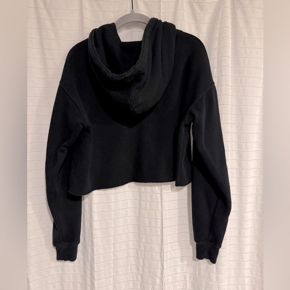 Wild Fable Black Cropped Hoodie - Picture 5 of 5
